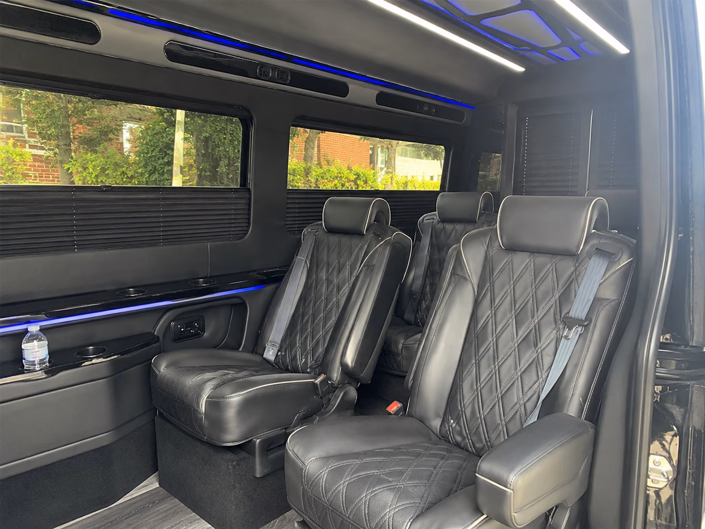 sterling heights 20 passenger sprinter van interior