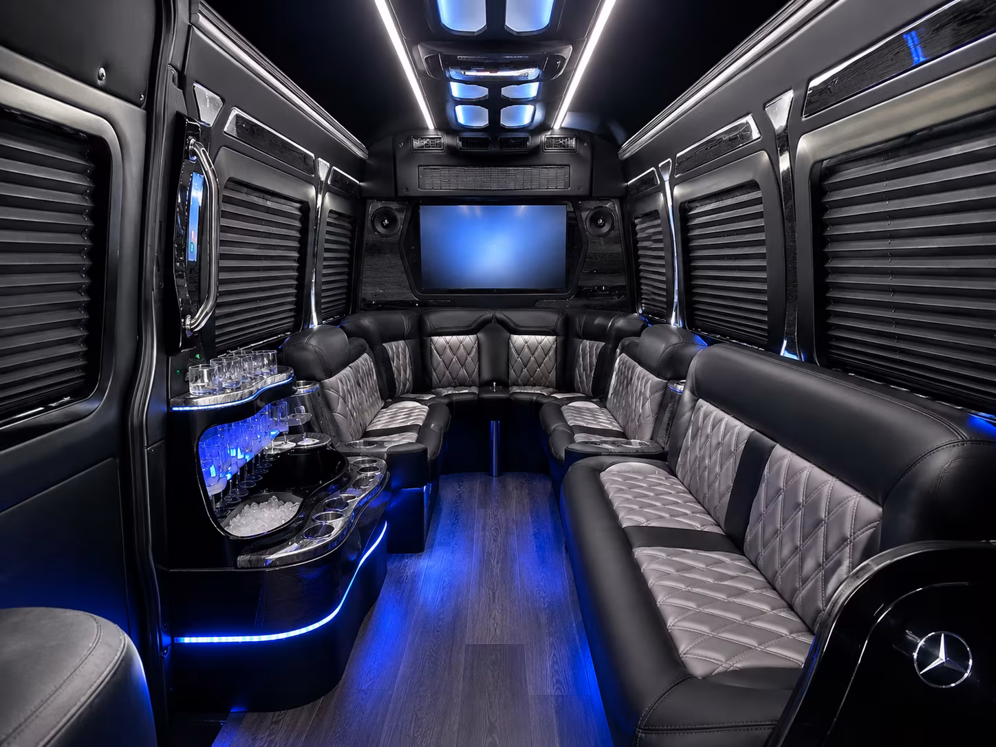sterling heights sprinter limousine interior