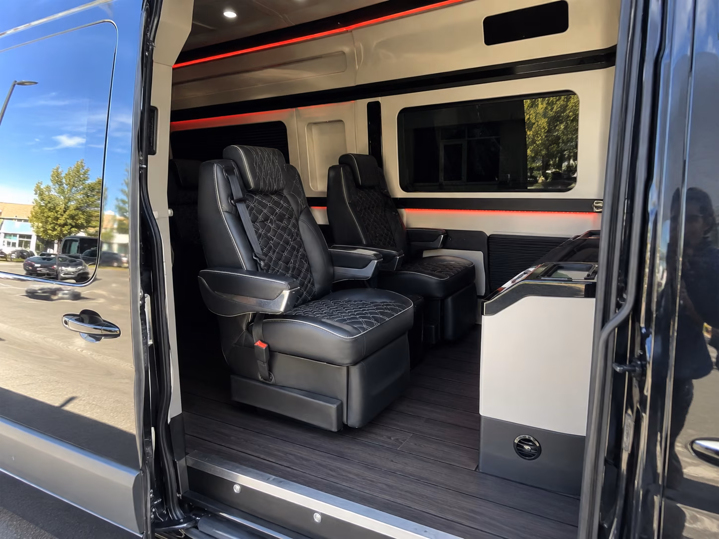 sterling heights wedding sprinter van rental